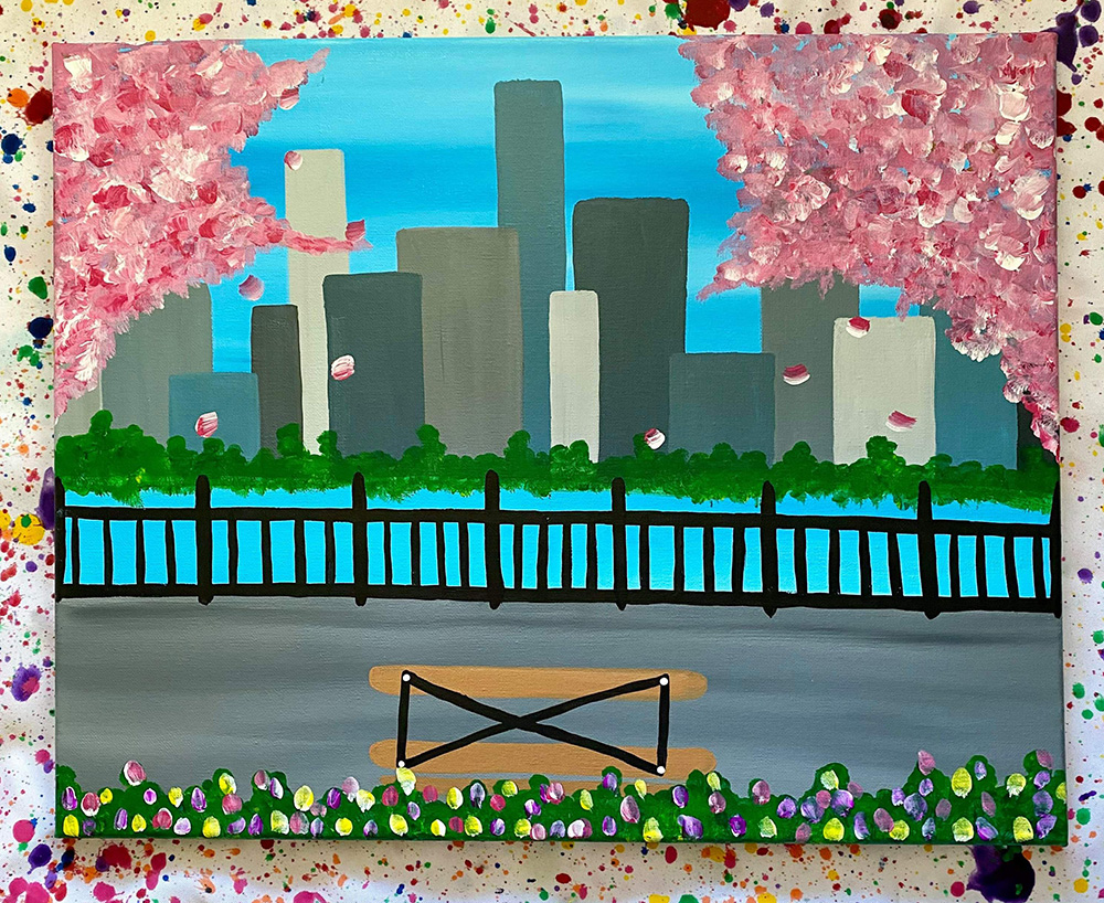 New York views Canvas Painting