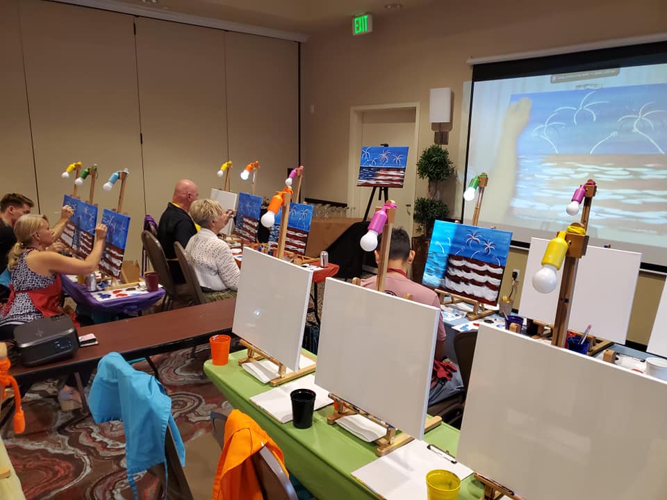 Live Virtual Paint Party