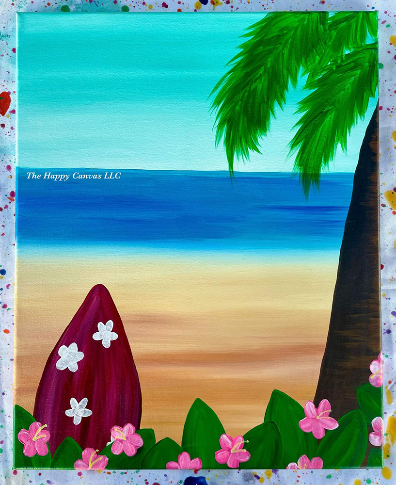 Surf's Up Painting