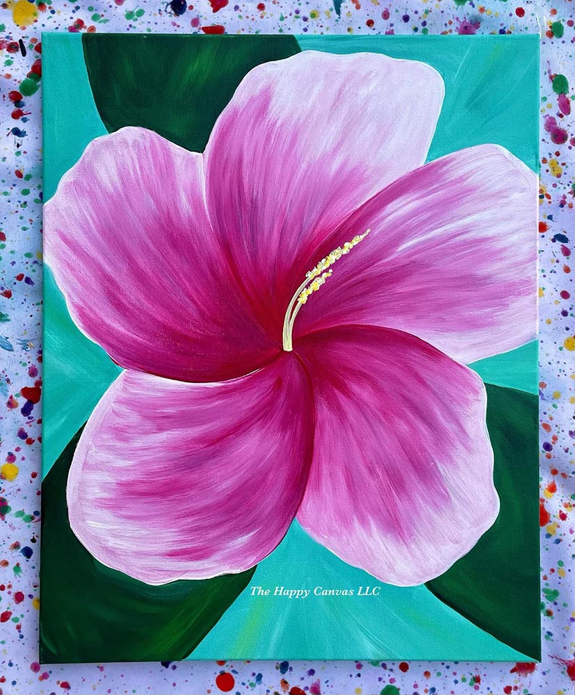 Hawaiian Flower painting